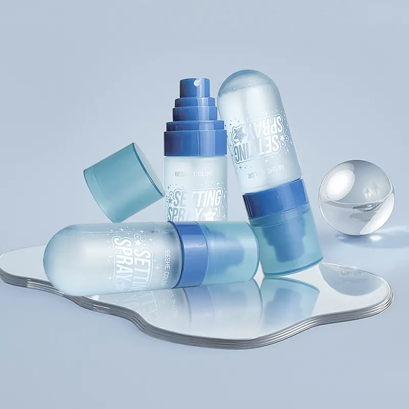 Pulverización de maquillaje iluminando spray